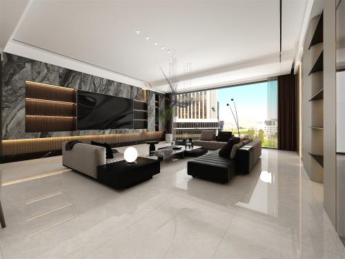 高陽(yáng)陶瓷｜十大陶瓷品牌，750X1500天脈雪山高透原石：理...